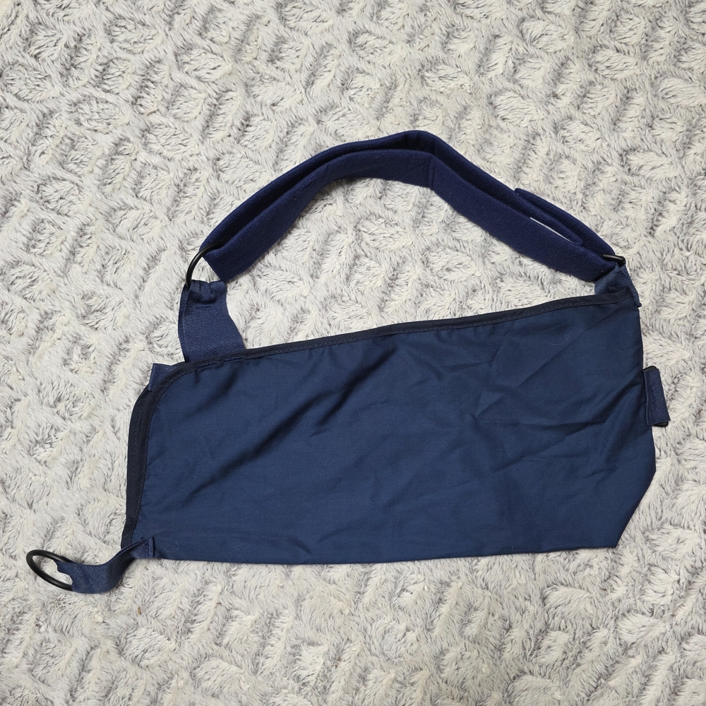 Arm Sling for Injury Healing | Comfotable Navy Blue Fabric | XL | Djo, LLC